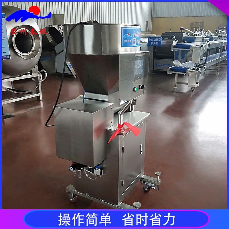 水餃包子下餡機(jī) 先進(jìn)數(shù)控技術(shù)精確控制下餡位置和重量 克數(shù)誤差小